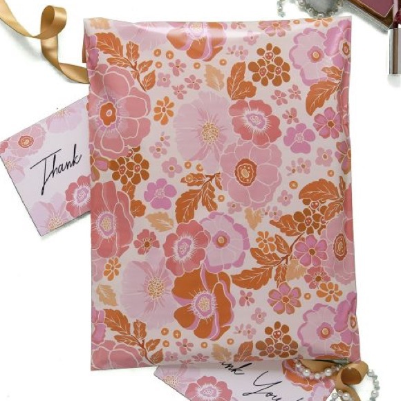 Fall Floral Poly Mailers 14x17 Pack of 25 - Picture 4 of 5